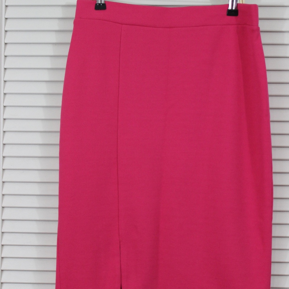 Hot Pink Pencil Skirt